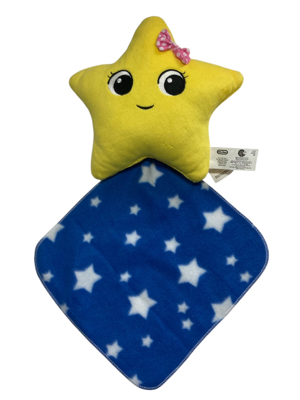 Little Tikes Little Baby Bum Twinkle Plush Star Lovey Musical WORKS.